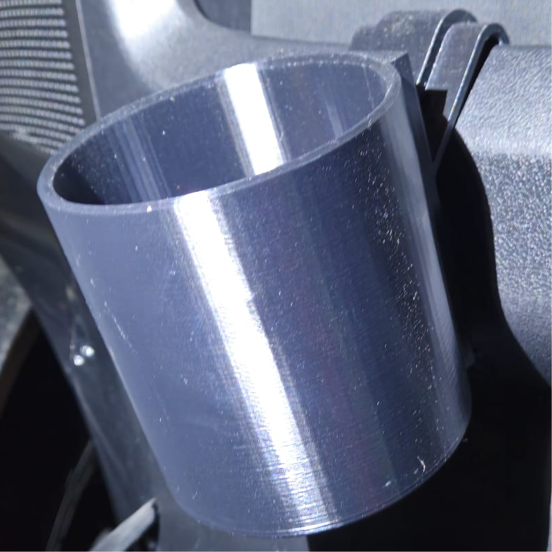 Bottle holder for side doors in the motorhome