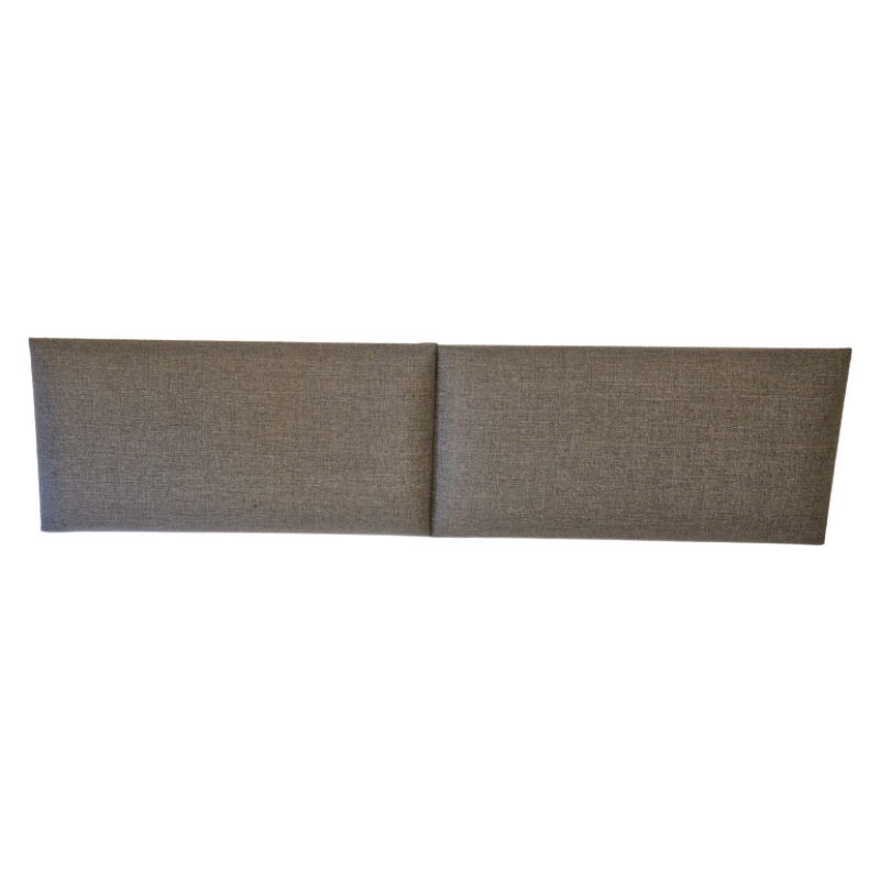 Kissenbrett Taupe für Seitenfenster 120x30cm Hellgrau. Plisseeschutz / Kissenbrettchen für Wohnwagen / Wohnmobil