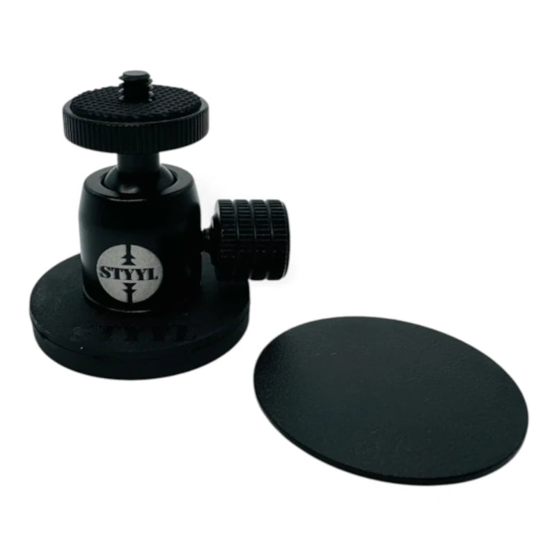 Magnetfuss 1/4"-Gewinde (bis 1kg) passend für Kamera, Laterne, Actioncam und mehr